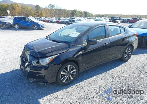 2021 Nissan Versa Sv Xtronic Cvt z USA, uszkodzony, nr VIN 3N1CN8EV0ML866844